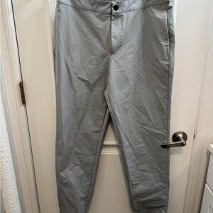 Banana Republic Men's Light Gray Chino Joggers